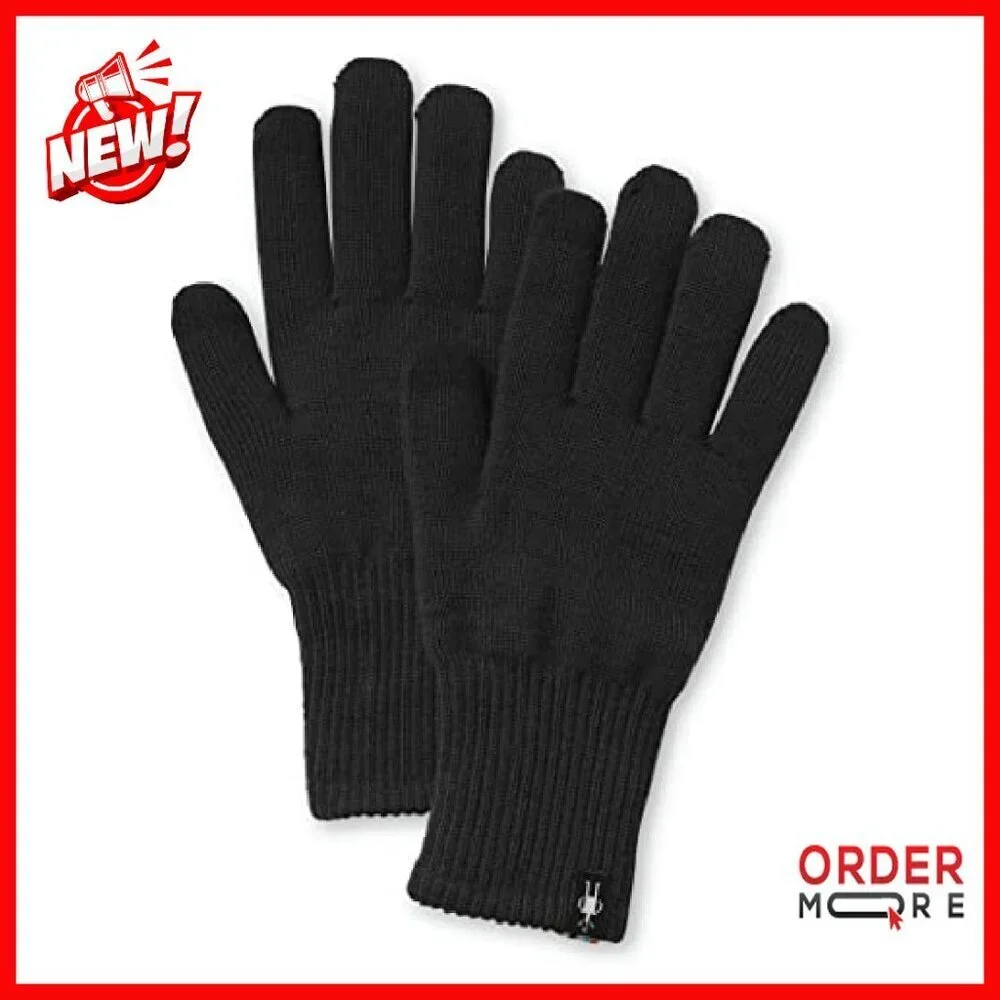 Merino Wool Touchscreen Gloves, Cold Weather Liner, Unisex Sizes
